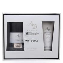 Conjunto de Perfumes Lomani AB Spirit, Mill e White Gold para Homens