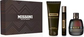 Conjunto de perfumes Missoni Pour Homme Eau De Parfum 100mL 3 peças