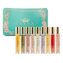Conjunto de perfumes Tocca Luxury Fragrance Wardrobe 9 tamanho de viagem Conjunto de perfumes Tocca Luxury Fragrance Wardrobe 9 tamanho de viagem