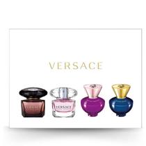 Conjunto de perfumes Versace Miniature Collection 4 x 5mL para mulheres Conjunto de perfumes Versace Miniature Collection 4 x 5mL para mulheres