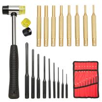 Conjunto de perfuradores BRSUNAVOM, 20 unidades com perfuradores de latão e aço