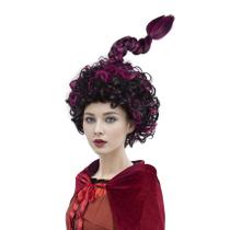 Conjunto de perucas e acessórios de Halloween para mulheres MUPUL Purple