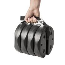 Conjunto de pesos de dossel, peso americano: 18,14 kg, 4 unidades com alça de transporte Conjunto de pesos de dossel, peso americano: 18,14 kg, 4 unidades com alça de transporte