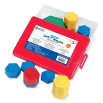 Conjunto de Pesos Didático Learning Resources Safe-T - 13 Peças
