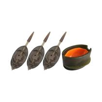 Conjunto De Pesos Para Alimentador De Carpas Em Liga De Zinco Anti-Ferrugem Com Liberação Rápida Conjunto De Pesos Para Alimentador De Carpas Em Liga De Zinco Anti-Ferrugem Com Liberação Rápida