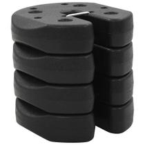 Conjunto de Pesos para Toldo vidaXL 4x3,3kg Empilháveis 22cm Conjunto de Pesos para Toldo vidaXL 4x3,3kg Empilháveis 22cm
