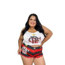 Conjunto de Pijama Baby Doll PLus Size