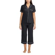 Conjunto de Pijama BCBGMAXAZRIA Mujer de Manga Corta con Cuello Cruzado