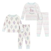 Conjunto de Pijama de Manga Longa HUGGIES 4 Peças Algodão Orgânico