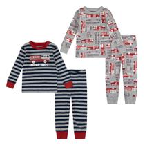Conjunto de Pijama de Manga Longa HUGGIES com 4 Peças para Bebê