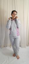 Conjunto de Pijama Feminino em Plusch Buclê Conjunto de Pijama Feminino em Plusch Buclê