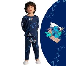 Conjunto de Pijama Infantil Menino Personagem Festa do Pijama Conjunto de Pijama Infantil Menino Personagem Festa do Pijama