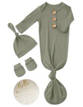 Conjunto de Pijama SUZEL para Recién Nacidos en Viscosa de Bambú Conjunto de Pijama SUZEL para Recién Nacidos en Viscosa de Bambú