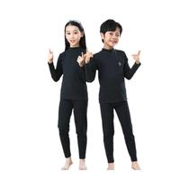 Conjunto De Pijama Térmico Infantil Para Meninos E Meninas, Outono Inverno, 2 Peças, Roupa De Dormir