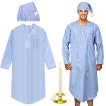 Conjunto de pijama Toulite para homens de Halloween e Natal com vela Conjunto de pijama Toulite para homens de Halloween e Natal com vela