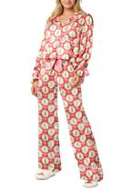 Conjunto de pijamas Argeousgor Women Christmas, 2 peças, tamanho M, vermelho Conjunto de pijamas Argeousgor Women Christmas, 2 peças, tamanho M, vermelho