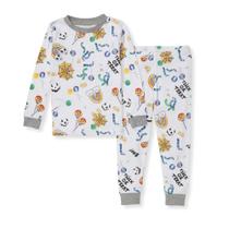 Conjunto de pijamas Burt's Bees para bebês e meninas, 2 peças Conjunto de pijamas Burt's Bees para bebês e meninas, 2 peças