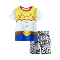 Conjunto De Pijamas De Algodão Para Meninos, Roupa De Dormir De Verão, Pijamas De Lightyear, Tigger,