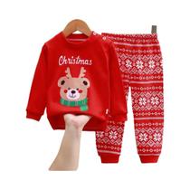 Conjunto De Pijamas De Algodão Para Meninos, Roupas De Dormir Para Crianças, Totalmente Estampado,