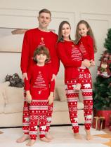 Conjunto de Pijamas de Natal Família - Mamãe e Filha - Manga Comprida (2024) Conjunto de Pijamas de Natal Família - Mamãe e Filha - Manga Comprida (2024)