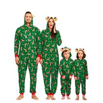Conjunto de pijamas de Natal PatPat Family Xmas Green Women S Conjunto de pijamas de Natal PatPat Family Xmas Green Women S