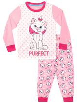 Conjunto de Pijamas Disney Aristogatas - Rosa - Tamanho 5