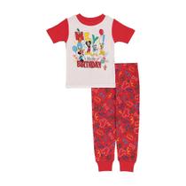 Conjunto de pijamas Disney Boys Mickey Mouse Snug-Fit Cotton 2T