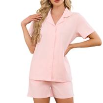 Conjunto de pijamas HEARTNICE de manga curta para mulheres Summer XL