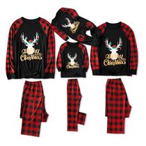 Conjunto de pijamas IFFEI Matching Family Christmas Women L preto-dourado Conjunto de pijamas IFFEI Matching Family Christmas Women L preto-dourado