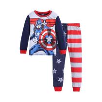 Conjunto de Pijamas Infantil Mickey e Homem de Ferro - Algodão - Primavera/Outono