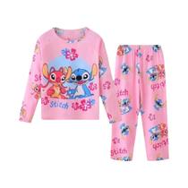 Conjunto De Pijamas Infantis De Primavera Com Calças De Manga Longa Para Meninos E Meninas Bebê Conjunto De Pijamas Infantis De Primavera Com Calças De Manga Longa Para Meninos E Meninas Bebê