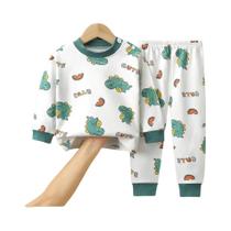 Conjunto De Pijamas Infantis Unissex, Macio E Confortável, Roupa De Dinossauro De Desenho Animado