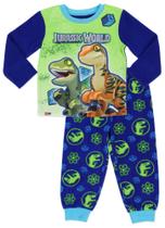 Conjunto de Pijamas LEGO Jurassic World Infantil (2T) - Azul Marinho - 2 Peças Conjunto de Pijamas LEGO Jurassic World Infantil (2T) - Azul Marinho - 2 Peças