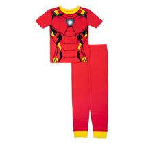 Conjunto de pijamas Marvel Boys I AM IRONMAN 10 anos 100% algodão