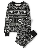 Conjunto de Pijamas Navideños de Algodón para Niños, Talla 10