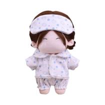 Conjunto De Pijamas Para Boneca De 20cm, Roupa De Animal De Desenho Animado, Blusa Mini E Shorts, Conjunto De Pijamas Para Boneca De 20cm, Roupa De Animal De Desenho Animado, Blusa Mini E Shorts,