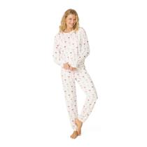 Conjunto de Pijamas PJ Salvage Cloud Jersey Jogger - Branco - Tamanho Único