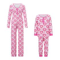 Conjunto de pijamas Seyurigaoka para mamãe e eu para o Dia dos Namorados Conjunto de pijamas Seyurigaoka para mamãe e eu para o Dia dos Namorados