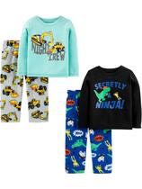 Conjunto de pijamas Simple Joys by Carter's Boys 2T com 4 peças Conjunto de pijamas Simple Joys by Carter's Boys 2T com 4 peças