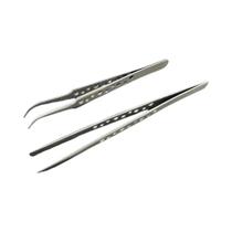 Conjunto De Pinças Industriais Antiestáticas Em Aço Inoxidável Para Eletrônica, Reparo De Celulares Conjunto De Pinças Industriais Antiestáticas Em Aço Inoxidável Para Eletrônica, Reparo De Celulares