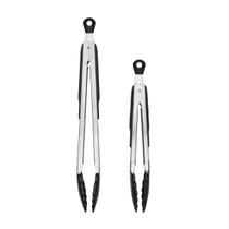 Conjunto de pinças OXO Good Grips de 2 peças com cabeças de nylon Conjunto de pinças OXO Good Grips de 2 peças com cabeças de nylon