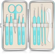 Conjunto de pinças para sobrancelhas e ferramentas para remover cravos MORGLES, 10 unidades