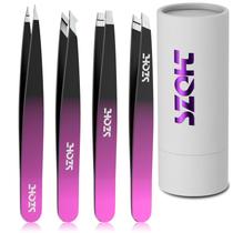 Conjunto de pinças SZQHT Professional Precision em aço inoxidável