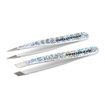 Conjunto de Pinças Tweezerman Hollygraphic - Micro Slant & Point