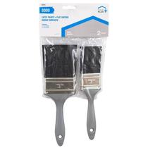 Conjunto de pincéis Ace Trading Rugao Good Flat, pacote com 2