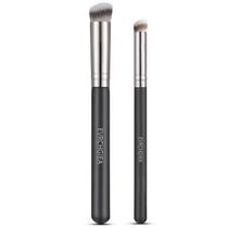 Conjunto de pincéis corretivos EVRCHGIEA Angled Flat, 2 peças para líquido