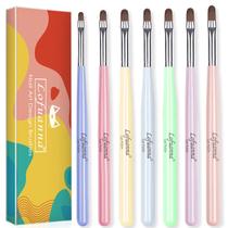 Conjunto de pincéis de arte para unhas Lofuanna Gel Nail Brush, 7 peças de extensão de poliéster