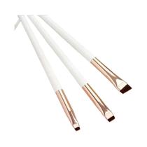 Conjunto De Pincéis De Delineador De Sombra Fina Macia 4 Unidades De Ferramenta De Manchas De