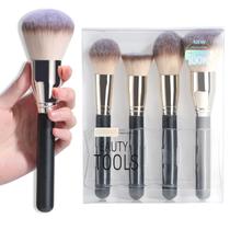 Conjunto de pincéis de maquiagem BS-MALL Premium Foundation 4 unidades