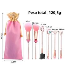 Conjunto De Pincéis De Maquiagem Femininos Sailor Moon Wand 5 Peças Anime Figure Foundation Blush
